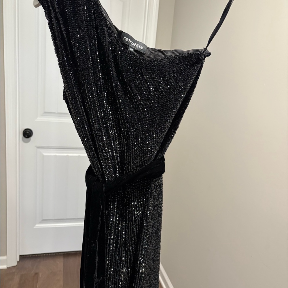Retrofete black Sequin Dress